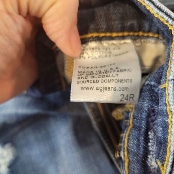 AG Adriano Goldschmied Farrah Skinny Jeans Size 24 Regular - Picture 6 of 8